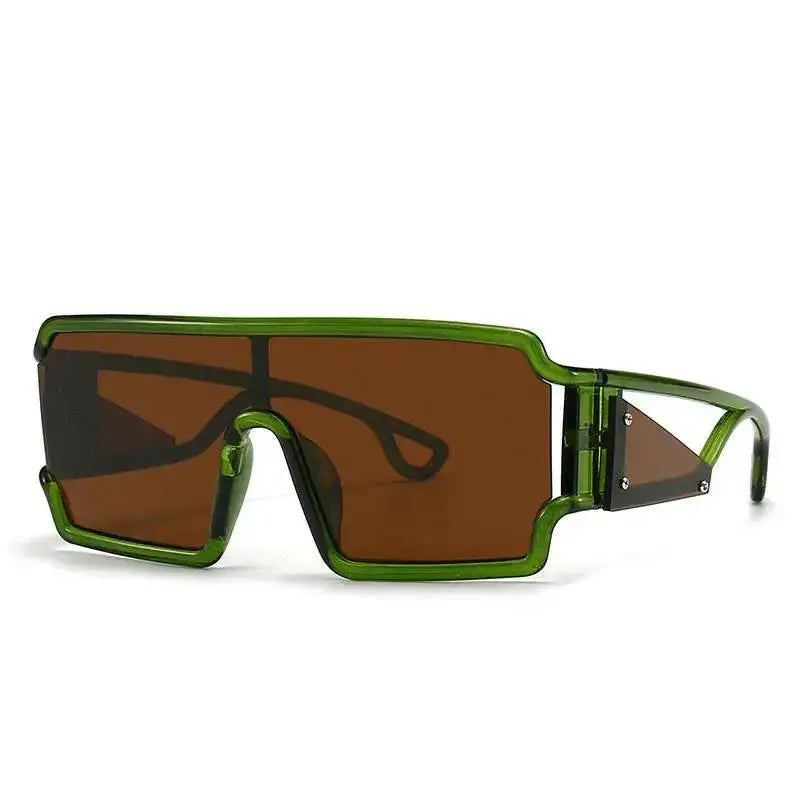 Square Fashion Large Rim Vintage Sunglasses - Plush Fashion Hub