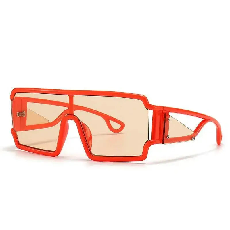 Square Fashion Large Rim Vintage Sunglasses - Plush Fashion Hub