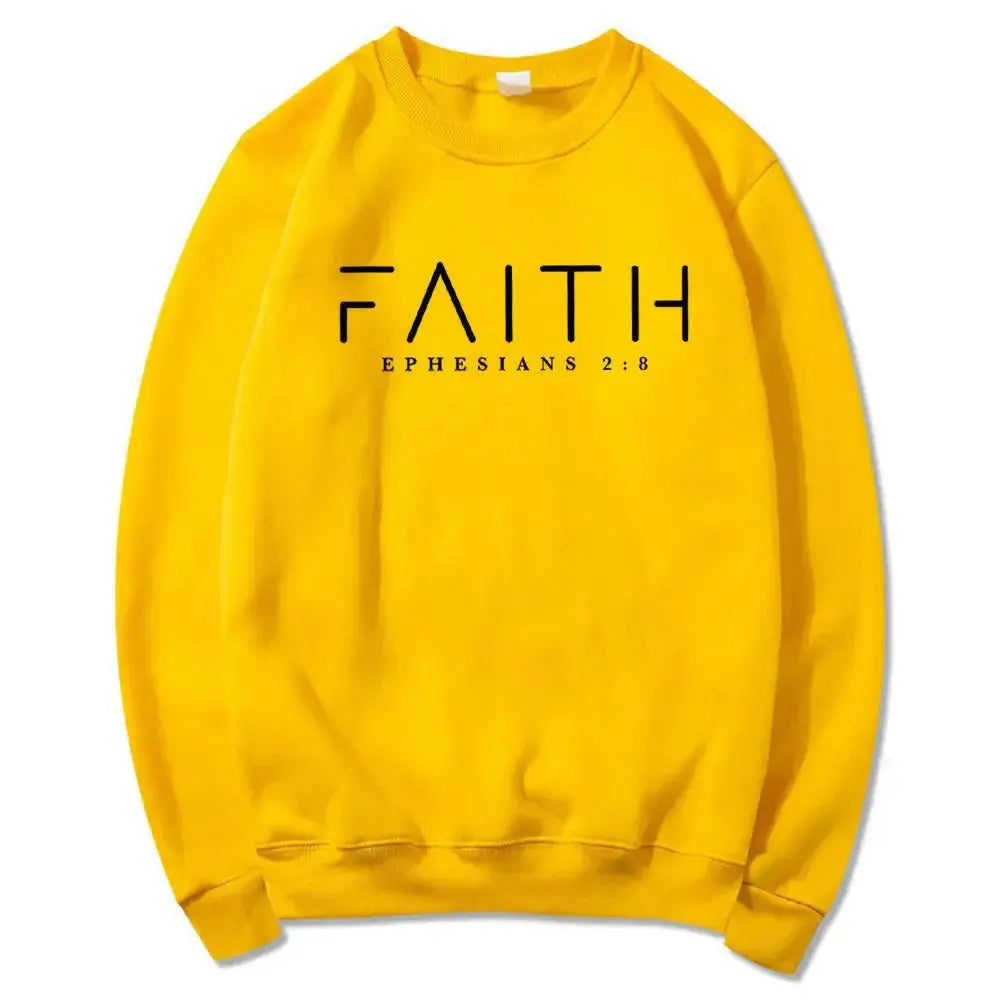 Trendy Faith Sweatshirt Bible Verse Shirt Christian Clothing - Plush Fashion Hub