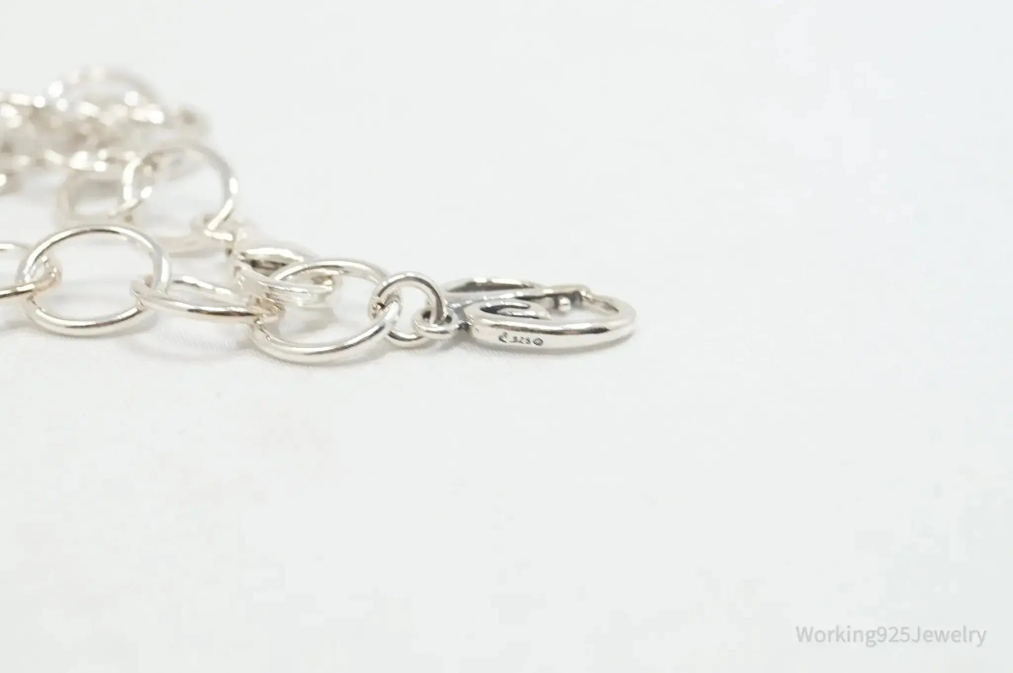 Vintage Designer Carolyn Pollack Relios Collection Sterling Silver Necklace - Plush Fashion Hub