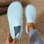 Women's Fashion Solid Color Casual Flat Shoes - Plush Fashion Hub