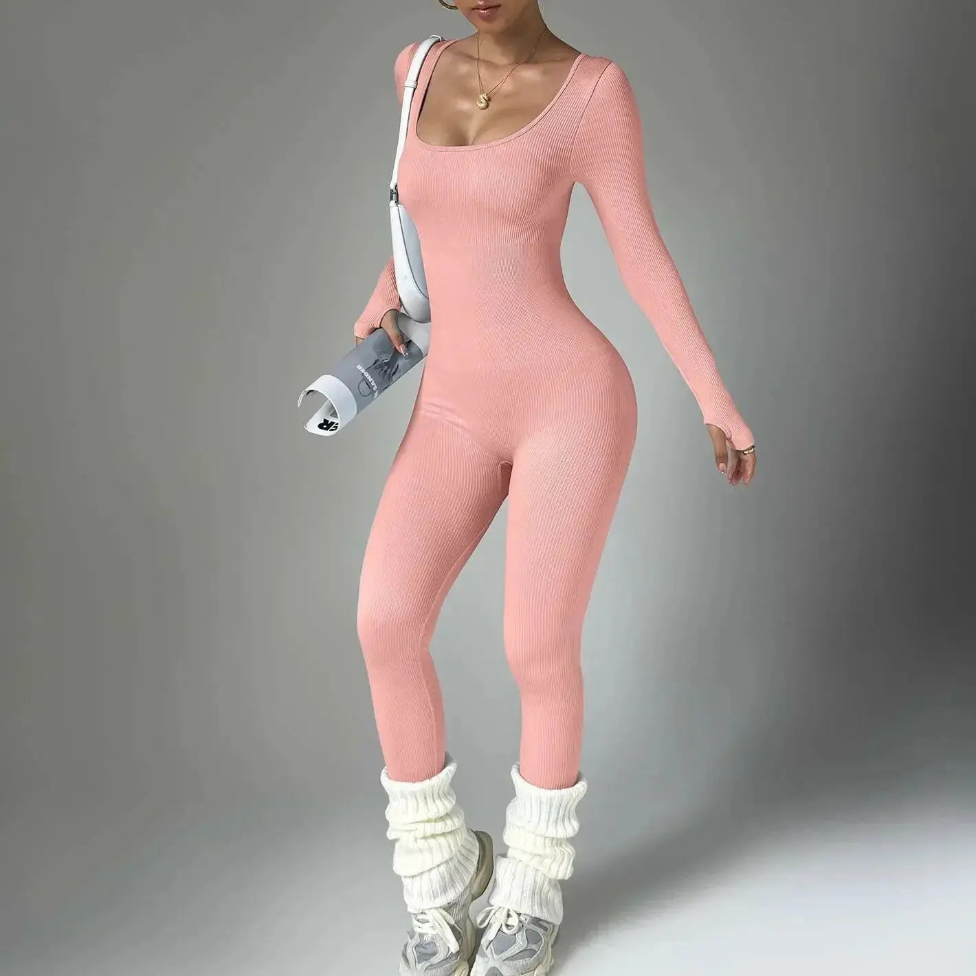 Women's Long Sleeve Quick-drying Tight Fitness Yoga Clothes - Plush Fashion Hub