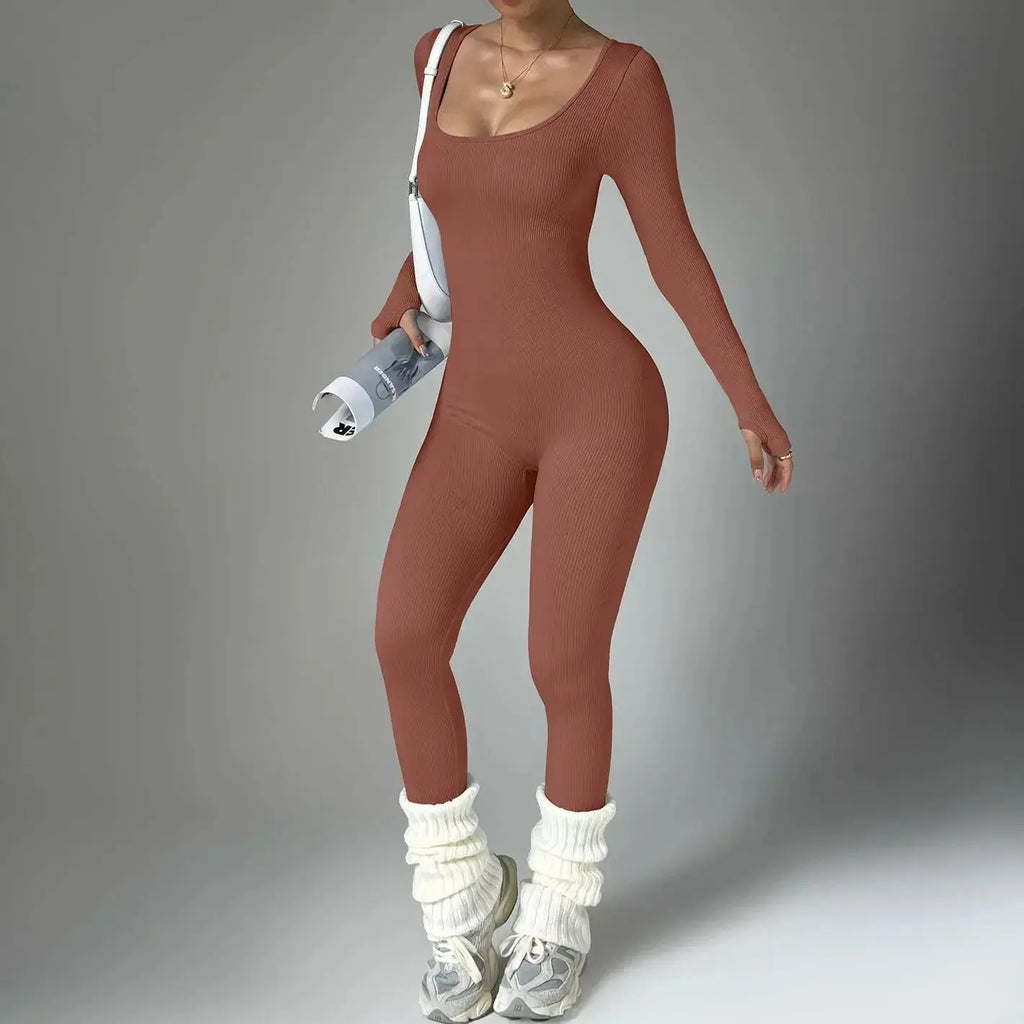 Women's Long Sleeve Quick-drying Tight Fitness Yoga Clothes - Plush Fashion Hub