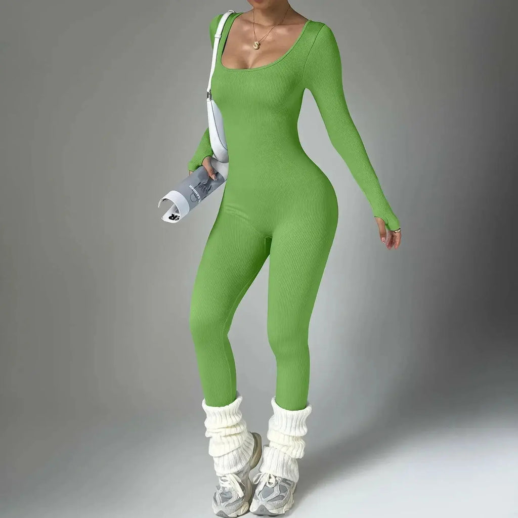 Women's Long Sleeve Quick-drying Tight Fitness Yoga Clothes - Plush Fashion Hub