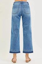 RISEN Full Size Slouchy Cropped Boyfriend Jeans Plus Size - Plush Fashion Hub