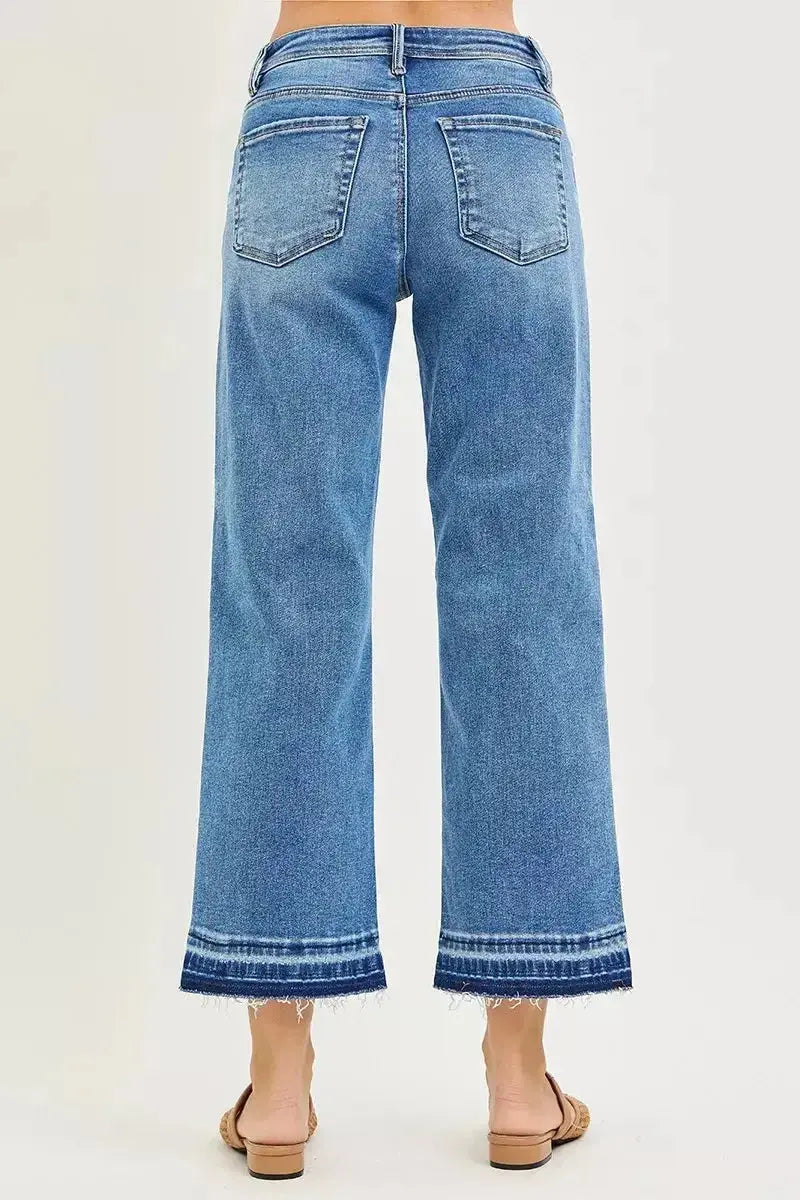 RISEN Full Size Slouchy Cropped Boyfriend Jeans Plus Size - Plush Fashion Hub