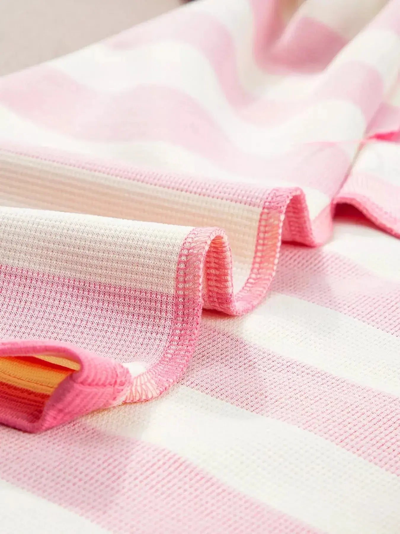 Stripe Cap Sleeve Pocketed Shift Dress - Plush Fashion Hub