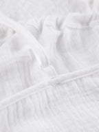 Tie Front Cami and Shorts Lounge Set - Plush Fashion Hub