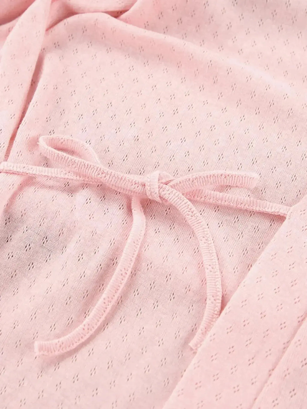 Tie Waist Kimono Sleeve Lounge Nightgown - Plush Fashion Hub