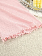 Tie Waist Kimono Sleeve Lounge Nightgown - Plush Fashion Hub