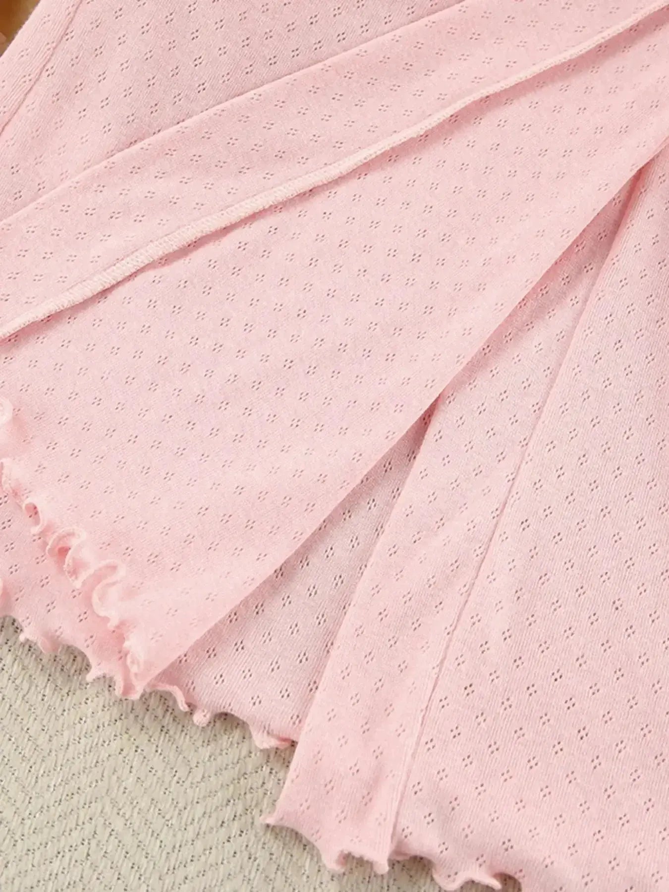 Tie Waist Kimono Sleeve Lounge Nightgown - Plush Fashion Hub