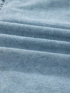 Tiered Flowy Overall Denim Dress - Plush Fashion Hub