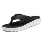 Trendsi toe post platform sandals featuring a stylish design with cushioned footbed and chunky heel, perfect for casual wear