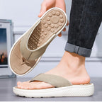 Trendsi toe post platform sandals featuring a sleek design with a comfortable footbed and stylish straps.