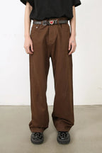 Men's loose fit jeans by Trendsi, featuring classic denim fabric, relaxed fit, and stylish design, shown in dark wash.