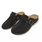 Buckle Accent Slip - Ons - Plush Fashion Hub