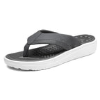 Trendsi toe post platform sandals with chunky sole and strappy design, showcasing stylish footwear for casual or summer wear.