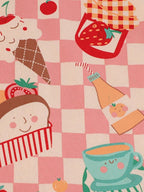 Children's Cartoon Food Short Sleeve T-Shirt - Plush Fashion Hub