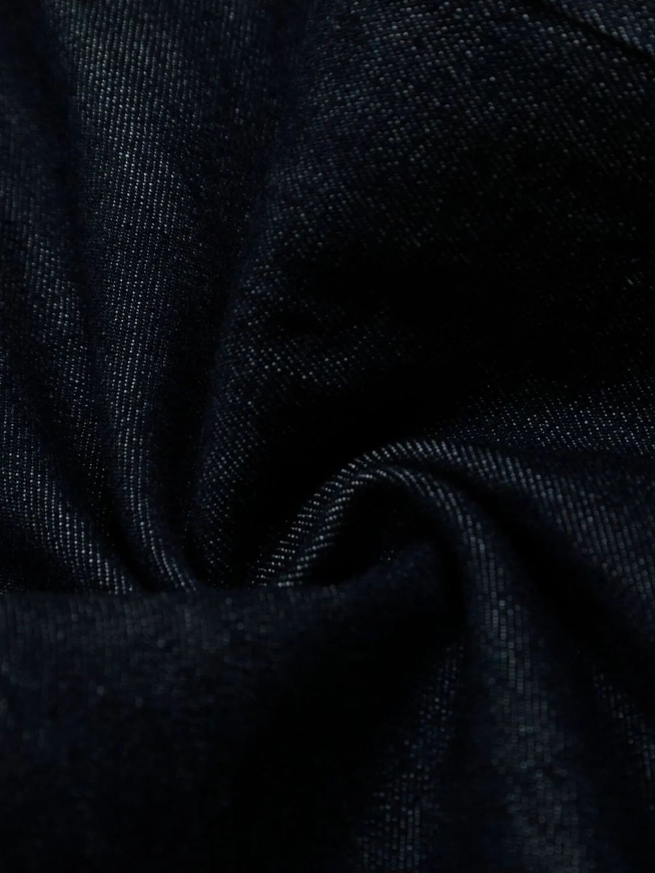 Men's wide leg denim jeans by Plush Fashion Shop, showing the relaxed fit and classic blue denim fabric.