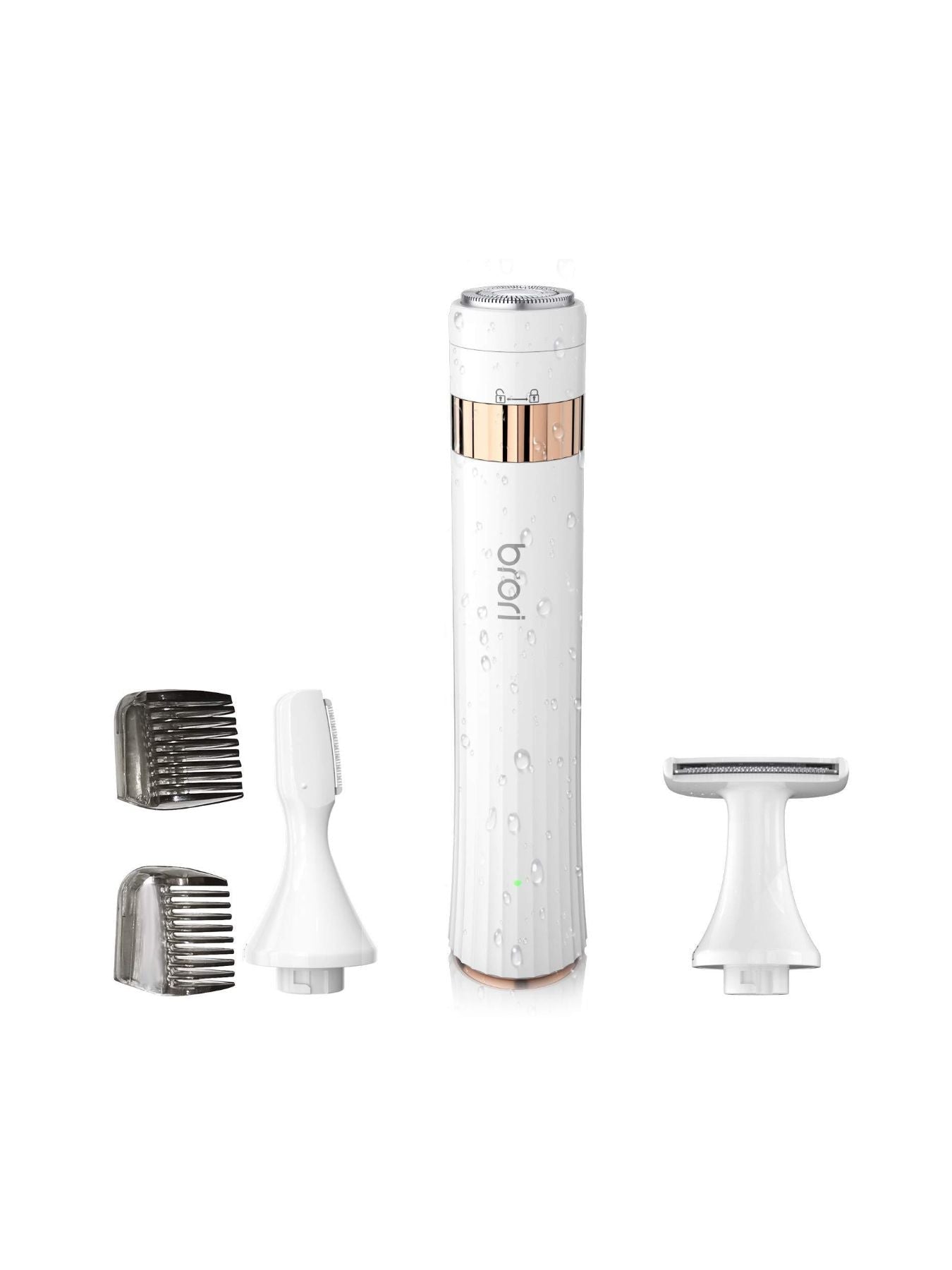 Electric Painless Hair Removal Epilator - 3 - Piece Multi - Functional Beauty Tool - Plush Fashion Hub