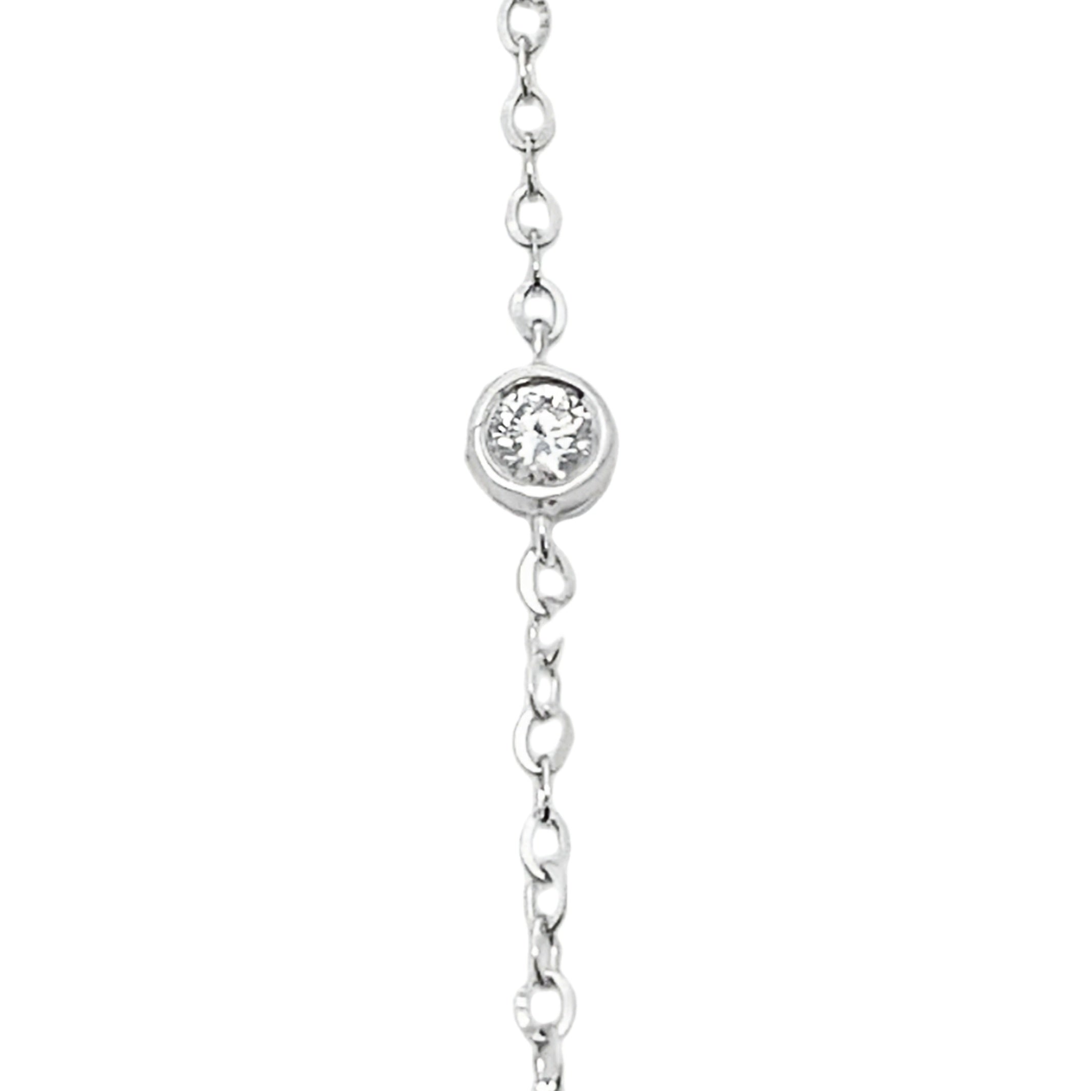 .38ct Lab Grown Diamond Bracelet 14KT White Gold