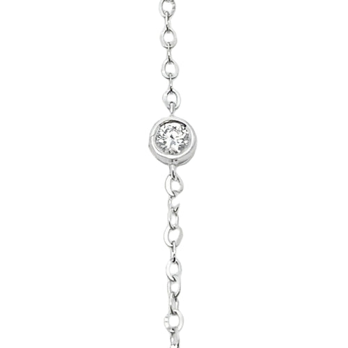 .38ct Lab Grown Diamond Bracelet 14KT White Gold