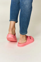 Legend Double Buckle Open Toe Sandals - Plush Fashion Hub