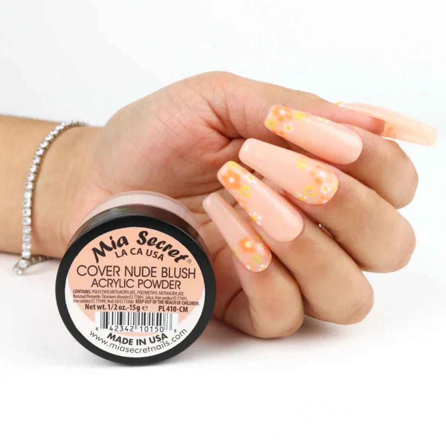 Mia Secret - Cover Nude Blush Acrylic Powder, 2oz and 4oz kvadrat store