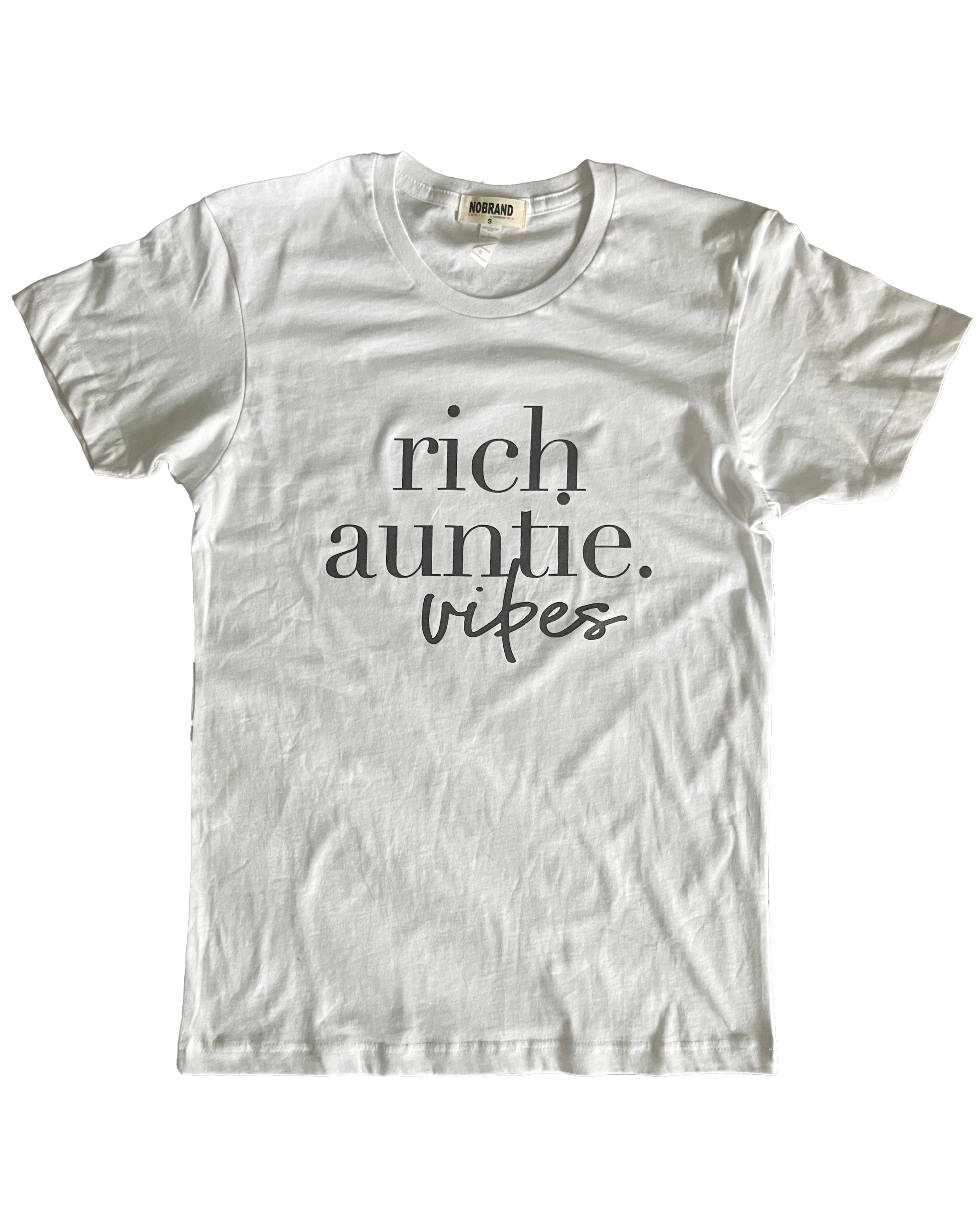 Rich Auntie Vibes Tee {Unisex}
