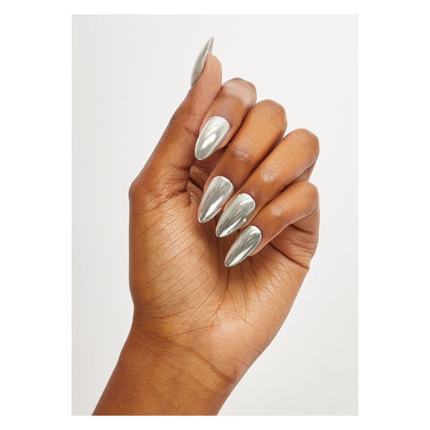 The GelBottle - Mirror (Silver) Chrome Pigment kvadrat store