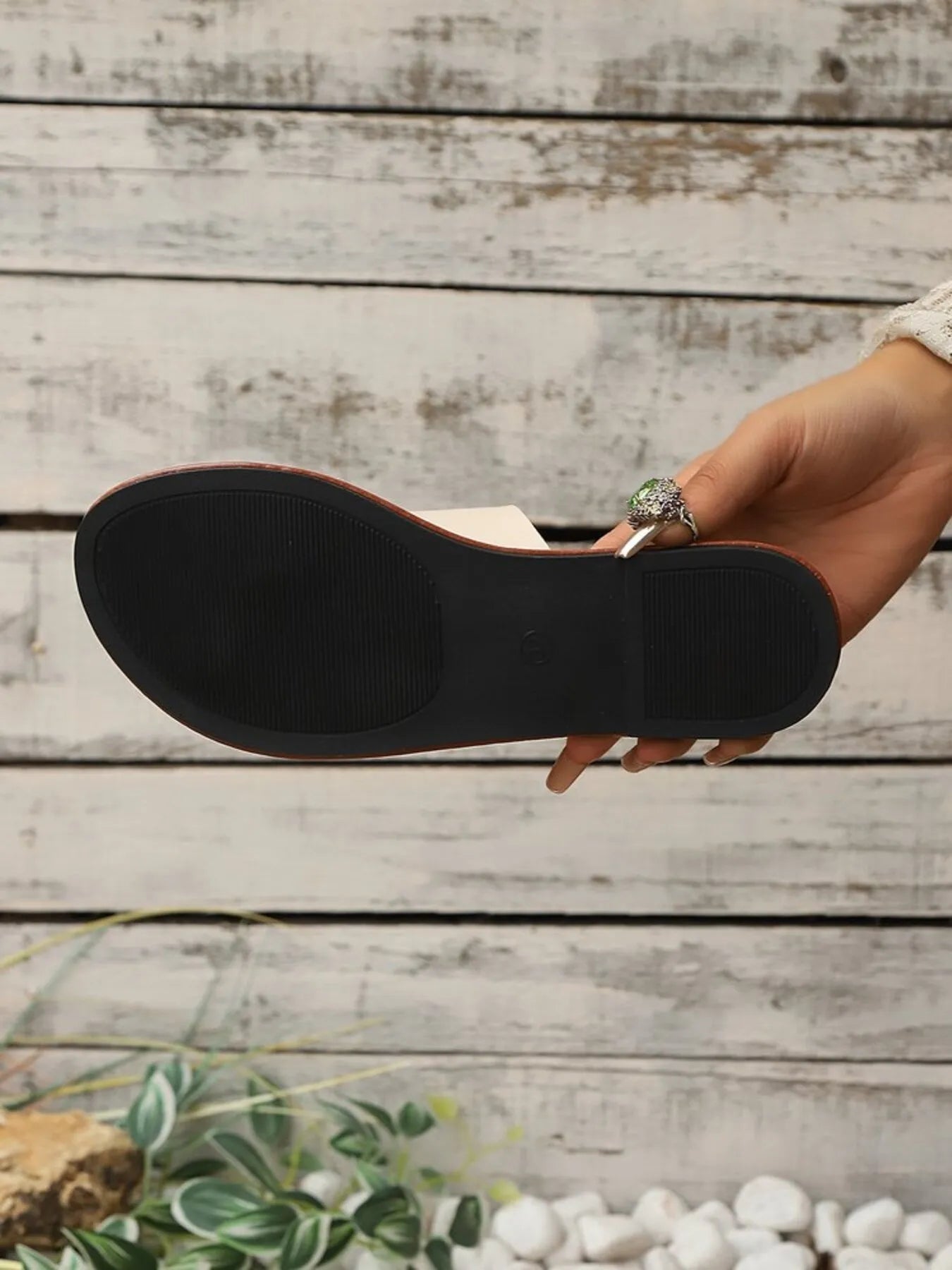 Toe Loop Flat Sandals - Plush Fashion Hub