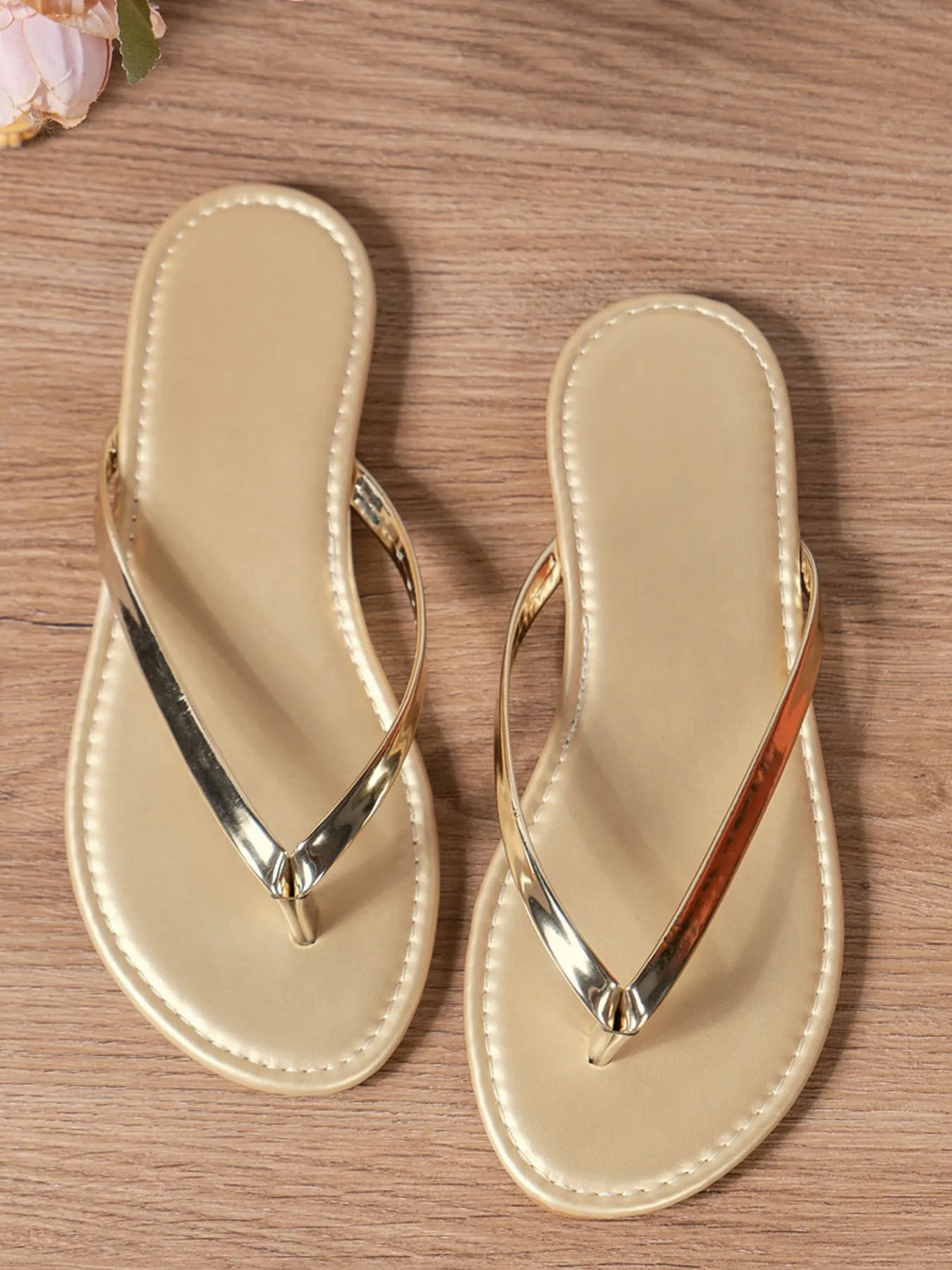 Toe Post Flat Sandals - Plush Fashion Hub