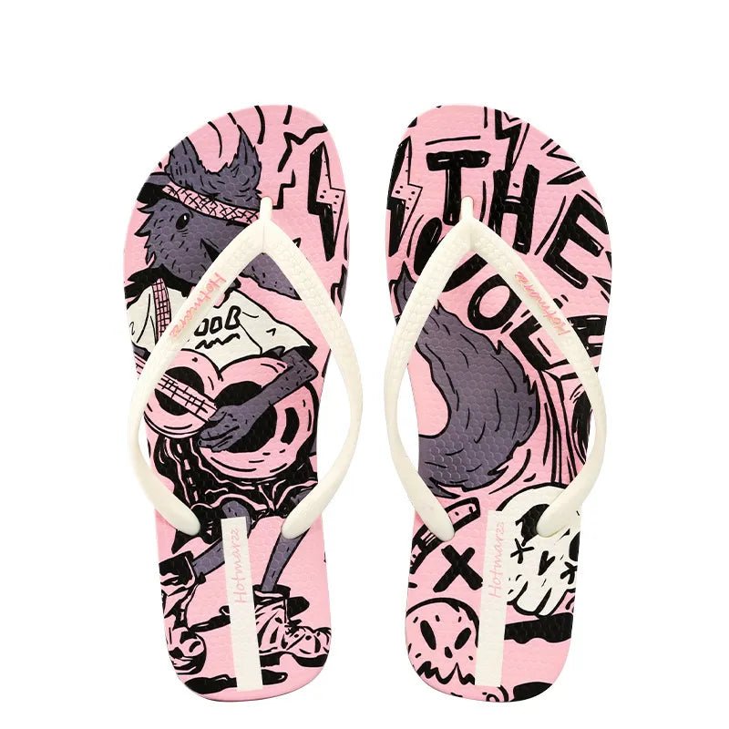 Toe Post Flat Slippers - Plush Fashion Hub