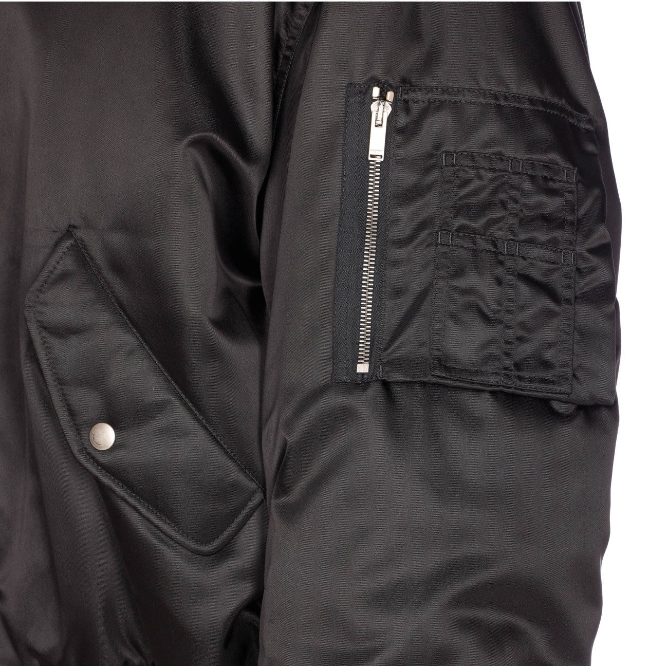 Saint Laurent Men Waterproof Nylon Serge Bomber Luosophy