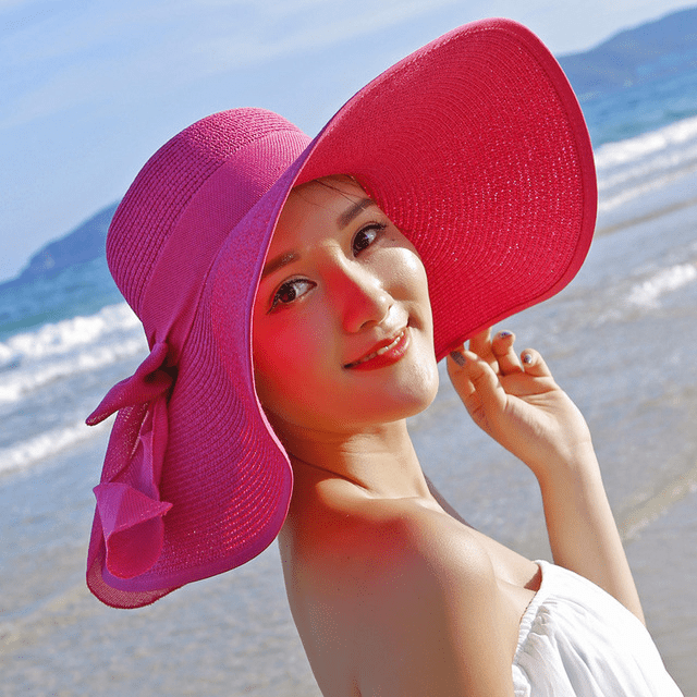 Women’s Summer Straw Hat - Plush Fashion Hub