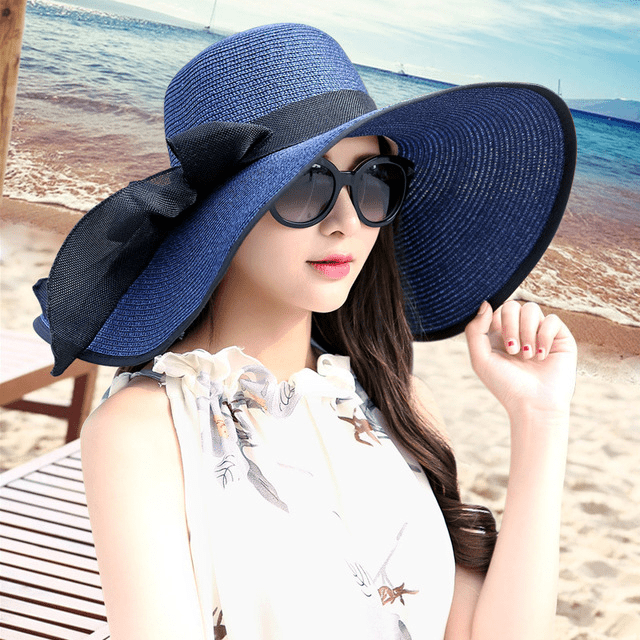 Women’s Summer Straw Hat - Plush Fashion Hub