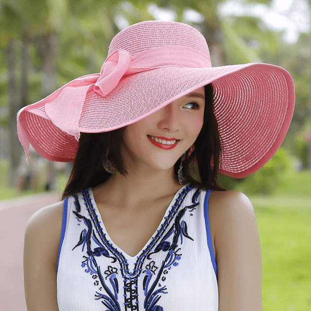 Women’s Summer Straw Hat - Plush Fashion Hub