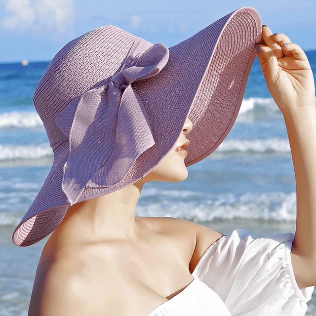 Women’s Summer Straw Hat - Plush Fashion Hub