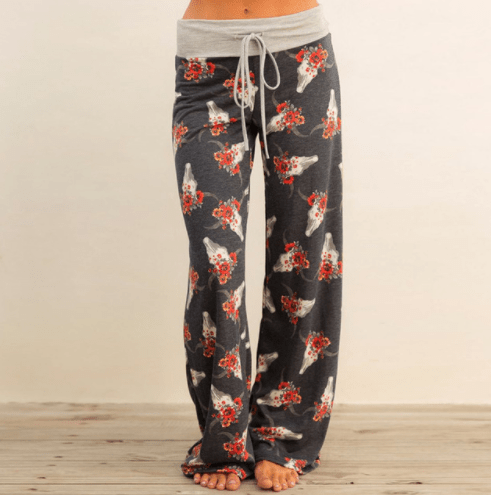 Women’s Wide Leg Yoga Pants – Casual Lounge Pajama Pants - Plush Fashion Hub