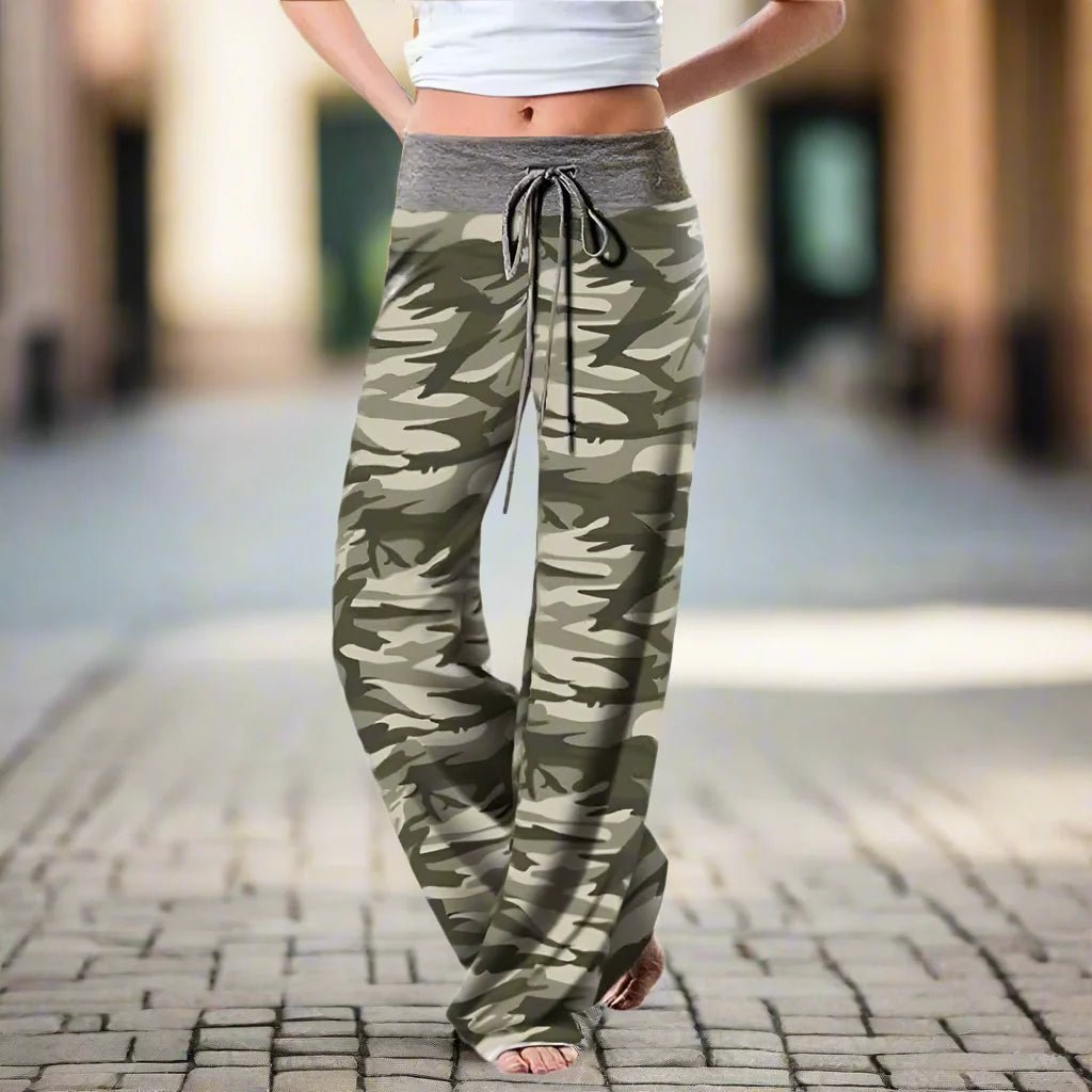 Women’s Wide Leg Yoga Pants – Casual Lounge Pajama Pants - Plush Fashion Hub
