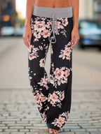 Women’s Wide Leg Yoga Pants – Casual Lounge Pajama Pants - Plush Fashion Hub